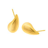 Pendientes gota de oro amarillo 18K