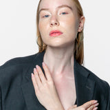 Aros de oro amarillo 18K de sección redonda