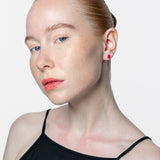 Pendientes con piedra talla oval