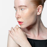 Sortija fancy talla pera y oval