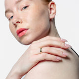 Alianza oro amarillo 18K media caña