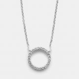 Colgante orla de diamantes