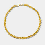 Cordón mallorquín oro amarillo 18K
