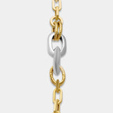 Pulsera bicolor oro 18K