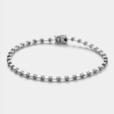 Pulsera oro negro y diamantes