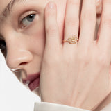 Sortija diamante fancy talla cojín