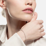 Pulsera oro blanco y diamantes