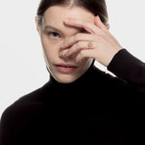 Sortija gota con diamante Fancy Yellow