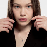 Colgante piedra de color talla oval